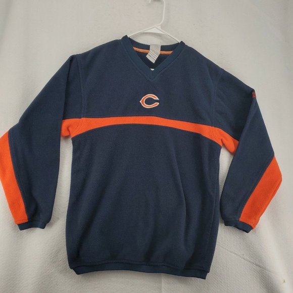 CHICAGO BEARS Sweatshirt Kid's Long Sleeve NFL TEAM APPAREL Blue X-Large - Picture 5 of 12